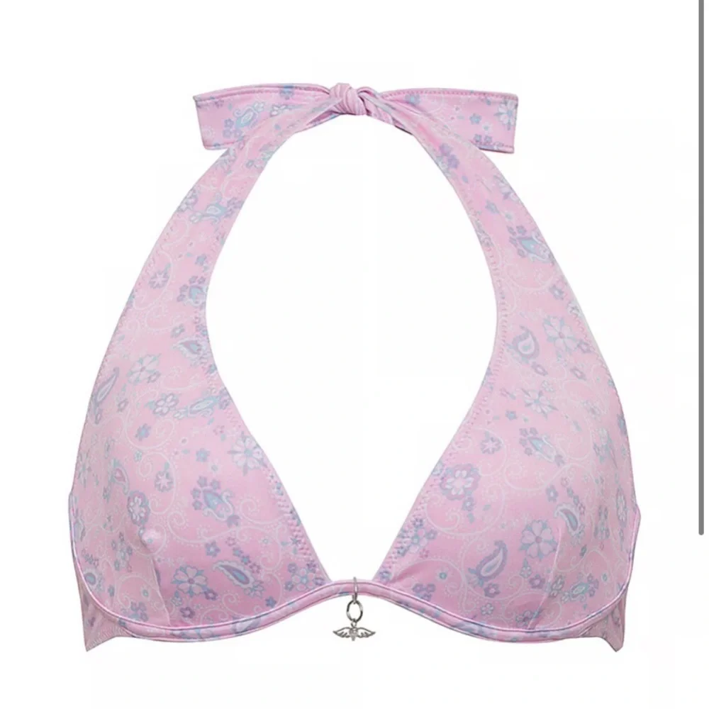 New! Frankies Bikinis Victorias Secret Estella Paisley Bikini Top 31036